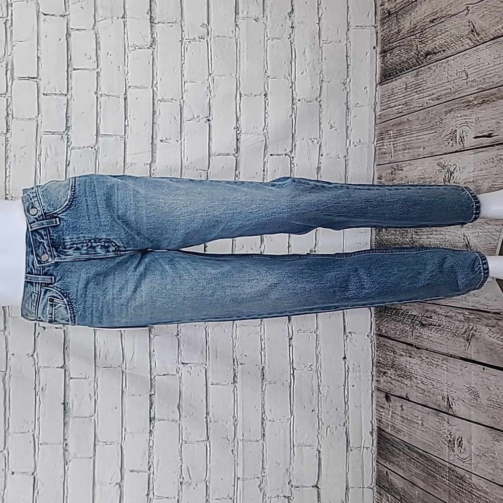 Boyish Casey Rigid Cotton High Rise Button Fly Straight Leg Jeans in Gilda - NWT